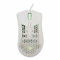 Baracuda CORAL RGB | Bedrade Gaming Muis | USB-A | 12800 DPI | Wit