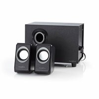 Nedis CSPR10021BK | 2.1 Luidsprekerset | 16W RMS | Zwart