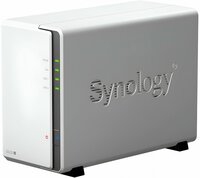 Synology DiskStation DS220J NAS 4TB | 2 Drive Bays | Inclusief 2 x 2TB HDD | 1x Gigabit Ethernet | Wit