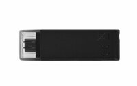Kingston DataTraveler 70 | 64GB USB-C 3.2 Flash Drive | Zwart