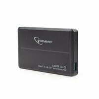 Gembird EE2-U3S-2 | 2,5&quot; SATA HDD/SSD Behuizing | USB 3.0 (5 Gbit/s)