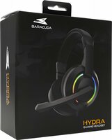 Baracuda HYDRA RGB Rainbow | Gaming Headset 3,5mm &amp; USB | Zwart