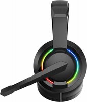 Baracuda HYDRA RGB Rainbow | Gaming Headset 3,5mm &amp; USB | Zwart