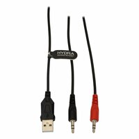 Baracuda HYDRA RGB Rainbow | Gaming Headset 3,5mm &amp; USB | Wit