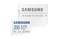 Samsung EVO Plus | MicroSDXC | 256GB | Class 10 | UHS-I U3 | Betrouwbare Opslag