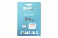 Samsung EVO Plus | MicroSDXC | 64GB | Class 10 | UHS-I U1 | Inclusief adapter
