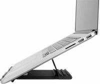 Mobiparts Laptopstandaard | Metaal | Zwart | Geschikt tot 17.3"