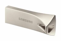 Samsung Bar Plus | 256GB USB-A 3.2 Flash Drive | tot 400 MB/s lezen | tot 110 MB/s schrijven | Zilver