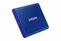 Samsung T7 | Externe SSD | 2TB | USB 3.2 Gen2 | 1.050MB/s Lezen | 1.000MB/s Schrijven | Blauw
