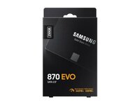 Samsung 870 EVO | 250GB SATA SSD | 2.5'' | 560MB/s Lezen | 530MB/s Schrijven