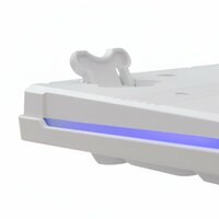 Baracuda ORCA RGB | Bekabeld Gaming Toetsenbord inclusief Muis | QWERTY | Wit
