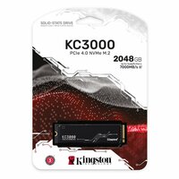 Kingston KC3000 | 2TB NVMe SSD | M.2 Gen4 | 7.000MB/s Lezen | 7.000MB/s Schrijven | RENEWED