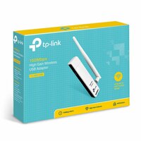 TP-Link TL-WN722N | Wi-Fi 4 USB-adapter | 150 Mbps | 2,4 GHz | USB 2.0 | Zwart