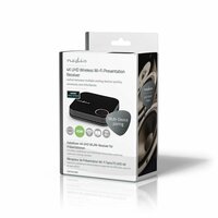 Nedis VWFI3450BK | Draadloze HDMI-ontvanger | 4K Ondersteuning | Wi-Fi | Zwart