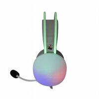 White Shark Firefly RGB | On-Ear Gaming Headset | 3,5mm Connector &amp; USB-A | Wit