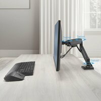 ACT AC8313 Essentials | Verstelbare Monitor-bureaubeugel | Tot 35" | Max 9 kg | VESA 75x75 / 100x100 | 1 Monitor | Gasveer