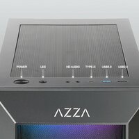 Case Azza Sentinel | Midi Tower | RGB | Zwart