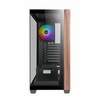 Case Azza Neptun 491 | Midi Tower | RGB | Zwart en Hout