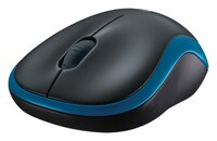Logitech M185 | Draadloze Muis | Links- en Rechtshandig | RF | 1000 DPI | Zwart/Blauw