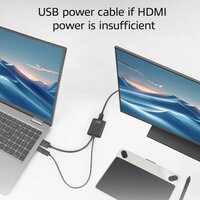ACT AC7537 | HDMI naar USB Type C female adapter | 4K 60Hz