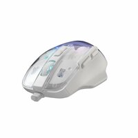 Baracuda ANGLERFISH RGB | Bedrade Gaming Muis | USB-A | 7200 DPI | Wit