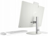 HP All-in-One | 24'' Full HD IPS | AMD Ryzen 3 7320U | 8GB DDR5 | 512GB SSD | IR Camera | W11 Professional | Met Keyboard &amp; Muis | Wit