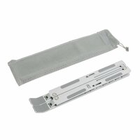 ACT AC8121 | Inklapbare Laptopstandaard tot 15,6" | 7 Verstelbare Standen | Metaal | Inclusief Reistas
