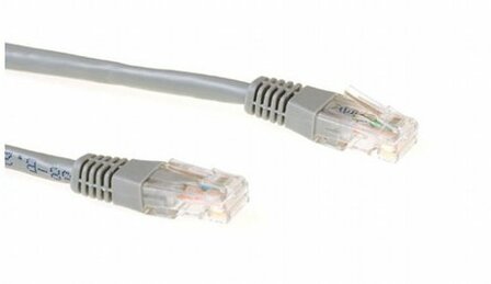 Ewent netwerkkabel | Cat6 | U/UTP (UTP) | 5 m | Grijs
