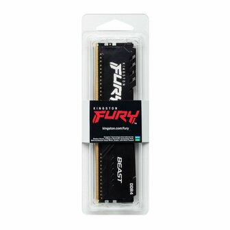 Kingston Technology FURY Beast geheugenmodule 4 GB 1 x 4 GB DDR4 2666 MHz