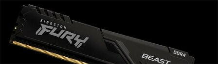 Kingston Fury Beast | 1x4GB DDR4 | 2666MHz | DIMM | CL16 | Geheugenmodule | RAM