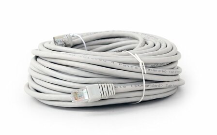Gembird netwerkkabel | Cat6 | U/UTP (UTP) | 20 m | Grijs | PP6-20M