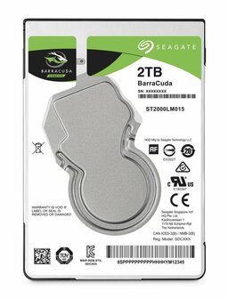 Seagate Barracuda HDD 2.5&quot; | 2TB SATA III | 5400RPM