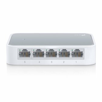 TP-LINK TL-SF1005D Unmanaged Fast Ethernet (10/100) Wit