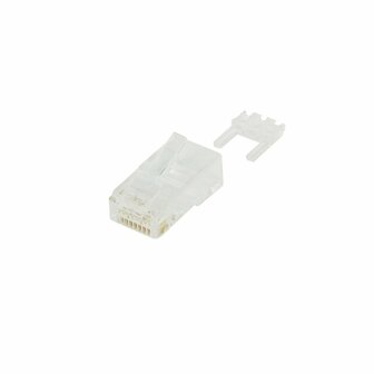 ACT UTP Cat6 modulaire connector, RJ45, Zip Bag