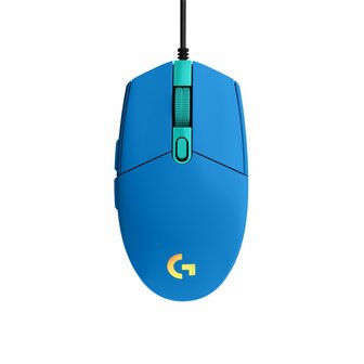 Logitech G203 | Gaming Muis | Rechtshandig | USB-A | 8000 DPI | Blauw