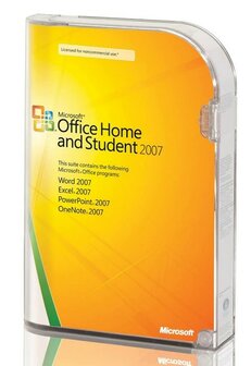 Microsoft Office 2007 voor Thuisgebruik &amp; Studenten 3 PC&#039;s Nederlands