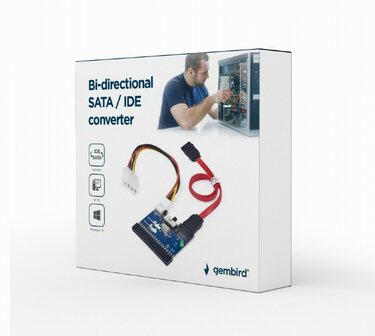 Gembird| Bi-directional SATA/IDE converter