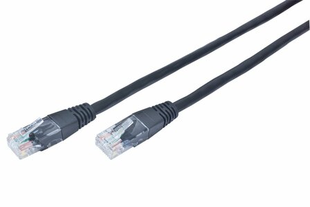 Gembird netwerkkabel | Patch cord | Cat5e | U/UTP (UTP) | 0,25 m | Zwart