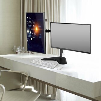 ACT AC8320 flat panel bureau steun 81,3 cm (32&quot;) Vrijstaand Zwart