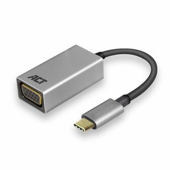ACT AC7000 | USB-C naar VGA Adapter | 0,15 m | Aluminium Behuizing