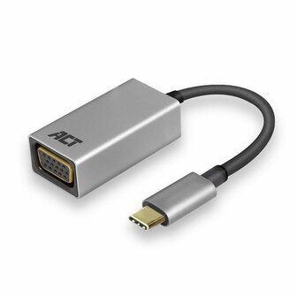 ACT AC7000 | USB-C naar VGA Adapter | 0,15 m | Aluminium Behuizing