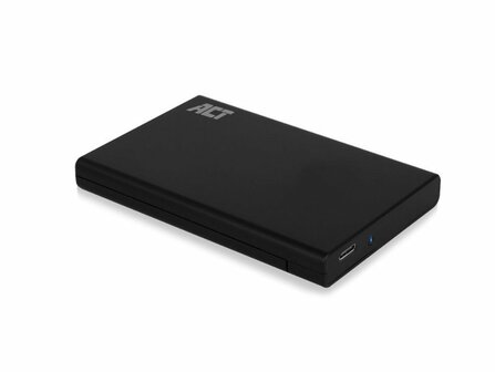 ACT AC1225 behuizing voor opslagstations HDD-/SSD-behuizing Zwart 2.5&quot;