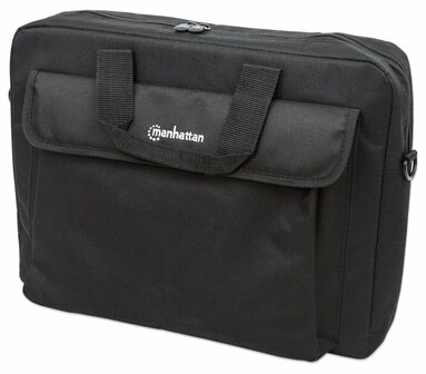 Manhattan London 15.6&quot; Laptop Aktetas | Zwart