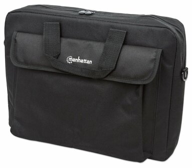 Manhattan London 15.6&quot; Laptop Aktetas | Zwart