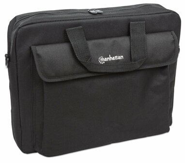 Manhattan London 15.6&quot; Laptop Aktetas | Zwart