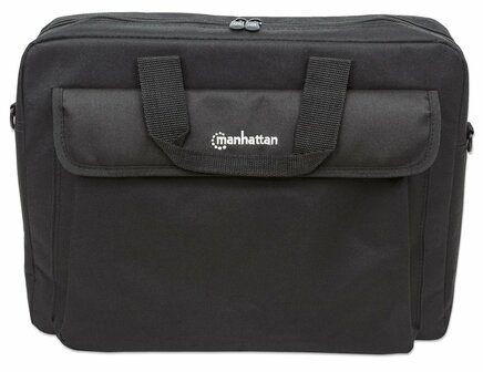Manhattan London 15.6&quot; Laptop Aktetas | Zwart