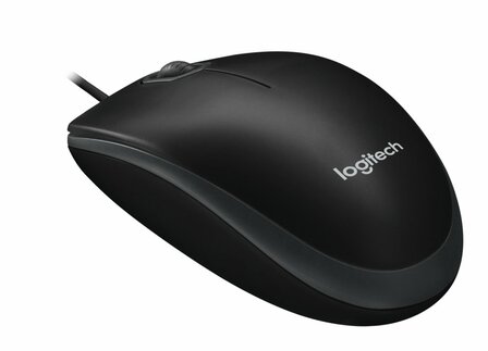 Logitech B100 | Bedrade Muis | Links- en Rechtshandig | USB-A | 800 DPI | Zwart