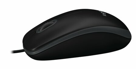 Logitech B100 | Bedrade Muis | Links- en Rechtshandig | USB-A | 800 DPI | Zwart