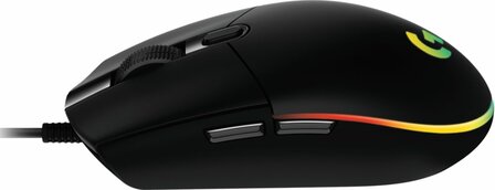 Logitech G203 Lightsync | Bekabelde Gaming Muis | Links- en Rechtshandig | USB-A | 8000 DPI | Zwart