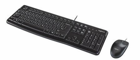 Logitech Desktop MK120 toetsenbord USB QWERTY US International Zwart